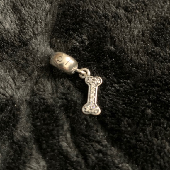 Pandora I love my dog charm for charm bracelet - Picture 1 of 3